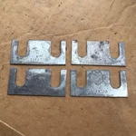 Corvette 63-82 Hood Hinge Shims Gm 3966709 (4). Fixed Price $29.95.