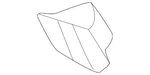 Genuine Volkswagen Hood Insulation Pad Clip 1T0-863-727. Fixed Price $8.85.