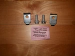 '57 Hood Hinge To Inner Fender Brackets & Bolt Kit Cadmium Plated *nice!. Fixed Price $29.57.