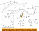 Ford Oem 07-17 Expedition,navigator Hood Components-hinge 7L1Z16797A. Fixed Price $48.07.