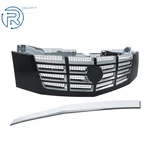 Fit For Cadillac Escalade Esv 2007-2014 Bumper Grille And Hood Accent Chrome Set. Fixed Price $267.76.