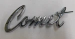 Oem Ford 1965 Mercury Comet Hood Emblem Ornament Script Cyclone Caliente. Fixed Price $109.00.