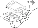 Genuine Nissan Release Cable 65621-9BU0A. Fixed Price $24.90.