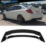 For 12-15 Honda Civic Sedan Mugen Style Rear Trunk Spoiler Wing 4PCS Unpainted. Fixed Price $89.95.