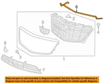 Gm Oem 17-23 XT5 Bumper Grille Components-front W'strip 84383090. Fixed Price $64.77.