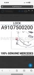 Hood Catch Mercedes Sprinter W907 W910 Engine Bonnet Lock Upper Hook A9107500200. Fixed Price $84.99.