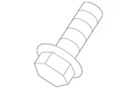 Genuine Volkswagen Safety Catch Bolt N-908-204-01. Fixed Price $17.04.