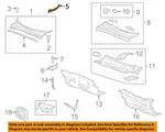 Gm Oem 13-17 Enclave Cowl-extension Panel 23134888. Fixed Price $30.28.