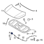 For Kia Seltos 2021-2025 81130Q5010 Front Hood Latch. Fixed Price $138.81.