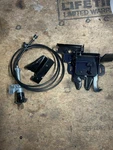 1973-1979 Ford Truck 78 Bronco Locking Hood Release With New Cable & Key. Fixed Price $475.00.