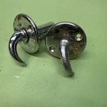 Jaguar Xke E-type Interior Bonnet Latch Hook Handle Pair BD19903/4. Fixed Price $40.00.