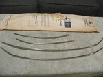 1967-68-69 Amc Rambler Rebel & Ambassador 4DR Nos Door Edge Guards. Fixed Price $49.95.