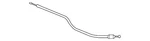 Genuine Volkswagen Release Cable 3CM-823-536. Fixed Price $23.69.