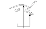 Genuine Acura Wire Assembly Hood 74130-SEP-A01. Fixed Price $19.14.