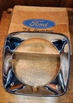 Nos 1974-76 Ford Grand Torino Elite Lh Chrome Headlight Bezel D5OZ-13064-B. Fixed Price $75.00.