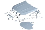 Genuine Mercedes-benz Hinge 206-880-38-01-64. Fixed Price $119.38.