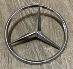 Oem Mercedes-benz 1979-91 W126 C126 Rear Trunk Center Star Emblem Ornament. Fixed Price $22.00.