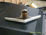 1946 1947 1948 Dodge Passenger Car Hood Emblem Mopar With Badge # 1154108 7163. Fixed Price $75.00.