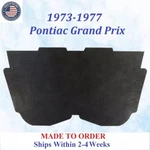 New 1973-1977 Pontiac Grand Prix Hood Insulation Gray/black Rem #GPX-HIN-050. Fixed Price $84.99.