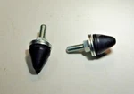 Pair Heavy Duty Hood Cones For Triumph TR4A TR250 TR6 GT6 Spitfire. Fixed Price $29.95.
