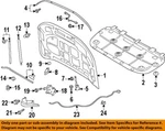 Ford Oem 19-23 Ranger Hood Components-side W'strip KB3Z16A238B. Fixed Price $32.83.
