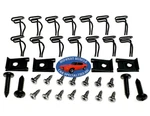 Interior Door Panel Screws & Clips Hardware Kit Fits 70-74 Cuda Challenger Aar. Fixed Price $34.18.