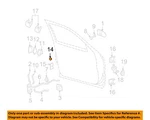 Gm Oem 95-24 Aurora Front Door Lock Hardware-plug 25652432. Fixed Price $24.29.