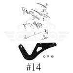 Rear Engine Deck Lid Hinges Right Side Fits 1965-1989 Porsche 911 912. Fixed Price $9999.00.