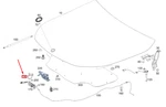 Mercedes-benz Glb X247 Engine Hood Upper Part Latch A2478800160. Fixed Price $38.03.