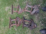 80-92 Cadillac Brougham Rwd Lh & Rh Pair Of Hood Hinges. Fixed Price $250.00.