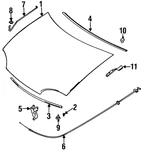 Genuine Gm Hinge 30013384. Fixed Price $13.86.