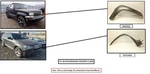 Rh Blk Fender Flare Textured *note* Oem 2012 Minicoope 51 77 343 342. Fixed Price $275.00.