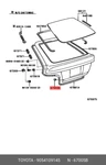 Genuine Oe Cushion For Back Door Panel, 9054109145 Toyota 90541-09145. Fixed Price $5.15.