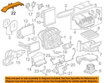 Gm Oem 16-23 Envision Evaporator Heater Components-water Deflector 84107410. Fixed Price $34.90.
