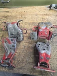 1971-1973 Mustang 1970-71 Torino Set Door Hinges Oem 71-80 Pinto New Bushings. Fixed Price $125.00.