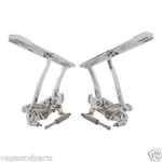 1965 1966 1967 Chevy Impala Billet Aluminum Hood Hinges Polished Chevrolet. Fixed Price $729.00.