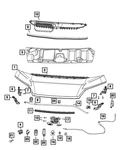 Genuine Mopar Hood Hinge Right 68316661AA. Fixed Price $97.34.