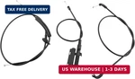 Boxi Front + Center Rear 3PCS Hood Release Cable Kit Compatible For Bmw 740I 2. Fixed Price $30.99.