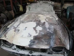 Triumph TR4A TR250 Hood Original Solid 1964-1969 Rare. Fixed Price $445.00.