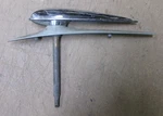 Nos 1938 Ford Car Deluxe Hood Ornament With Base Original 81A-8218-B Coupe Sedan. Fixed Price $249.00.