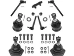 Front Ball Joint And Tie Rod End Kit For 1987 Chevy R20 JC676XZ. Fixed Price $109.72.