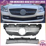 For Mercedes Benz R172 SLK250 SLK300 SLK350 2011-2015 Diamond Front Grille. Fixed Price $159.99.