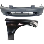Auto Body Repair For 1996-1998 Honda Civic Front Bumper Cover Fender. Fixed Price $164.76.