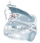 Vw Eos 1F Hood Hinge Front Right 1Q0823302C New Product Part. Fixed Price $104.39.