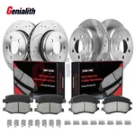 Front Rear Brake Rotors Ceramic Pad For 2008-2012 Dodge Nitro Jeep Liberty. Fixed Price $159.99.