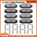 Front And Rear Ceramic Brake Pad W/clips For 2010 - 2017 Equinox Terrain 8PCS Fl. Fixed Price $40.52.