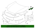 Honda 60170-T2F-A00ZZ Left Hood Hinge For 16-17 Accord Sedan. Fixed Price $39.97.