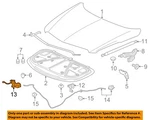 Gm Oem 17-18 XT5 Hood Components-lock 84100137. Fixed Price $99.56.