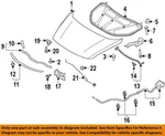 Mazda Oem 04-11 RX-8 Hood-lock Latch Striker F15152372B. Fixed Price $48.54.