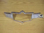 1949 Desoto Nos Mopar Hood Front Medallion Base S13. Fixed Price $250.00.